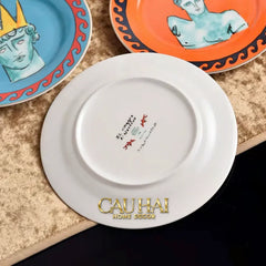 Maison Couture - Set 4 Đĩa Tráng Miệng 20cm Ginori 8" Labirito Héritage Dinner/Desert Plates Set 4pcs-CẬU HAI HOME DECOR