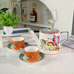 Maison Couture - Set 4 Đĩa Tráng Miệng 20cm Ginori 8" Labirito Héritage Dinner/Desert Plates Set 4pcs-CẬU HAI HOME DECOR