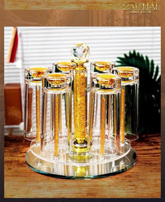 Maison Couture - Set 6 Ly Bia Thuỷ Tinh Highball Glorious & Cristalleries Trays 285Ml-CẬU HAI HOME DECOR