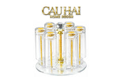 Maison Couture - Set 6 Ly Bia Thuỷ Tinh Highball Glorious & Cristalleries Trays 285Ml-CẬU HAI HOME DECOR