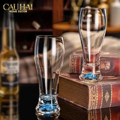 Maison Couture - Set 6 Ly Bia Thuỷ Tinh Oceanami & Cristalleries Stemware Rack 320Ml-CẬU HAI HOME DECOR
