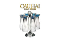 Maison Couture - Set 6 Ly Bia Thuỷ Tinh Oceanami & Cristalleries Stemware Rack 320Ml-CẬU HAI HOME DECOR
