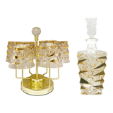 Maison Couture - Set Bình Rượu Whiskey Pha Lê  Glorious  Diamant Facetté