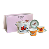 Maison Couture -  Set Bình Trà. Ginori Labirito Verde Héritage Tea Set 5 Pcs Giftbox