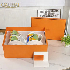 Maison Couture - Set Bình trà 6 tách H Class Signature Serpentine Équestre 13pcs Tea Set-CẬU HAI HOME DECOR