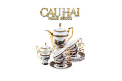 Maison Couture - Set Bình Trà Cà Phê Oriental Équestre Héritage Tea & Coffee Set | 15pcs-CẬU HAI HOME DECOR