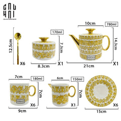 Maison Couture - Set Bình Trà Medusa V Class Atélier Rhapsody Tea Set 21Pcs-CẬU HAI HOME DECOR
