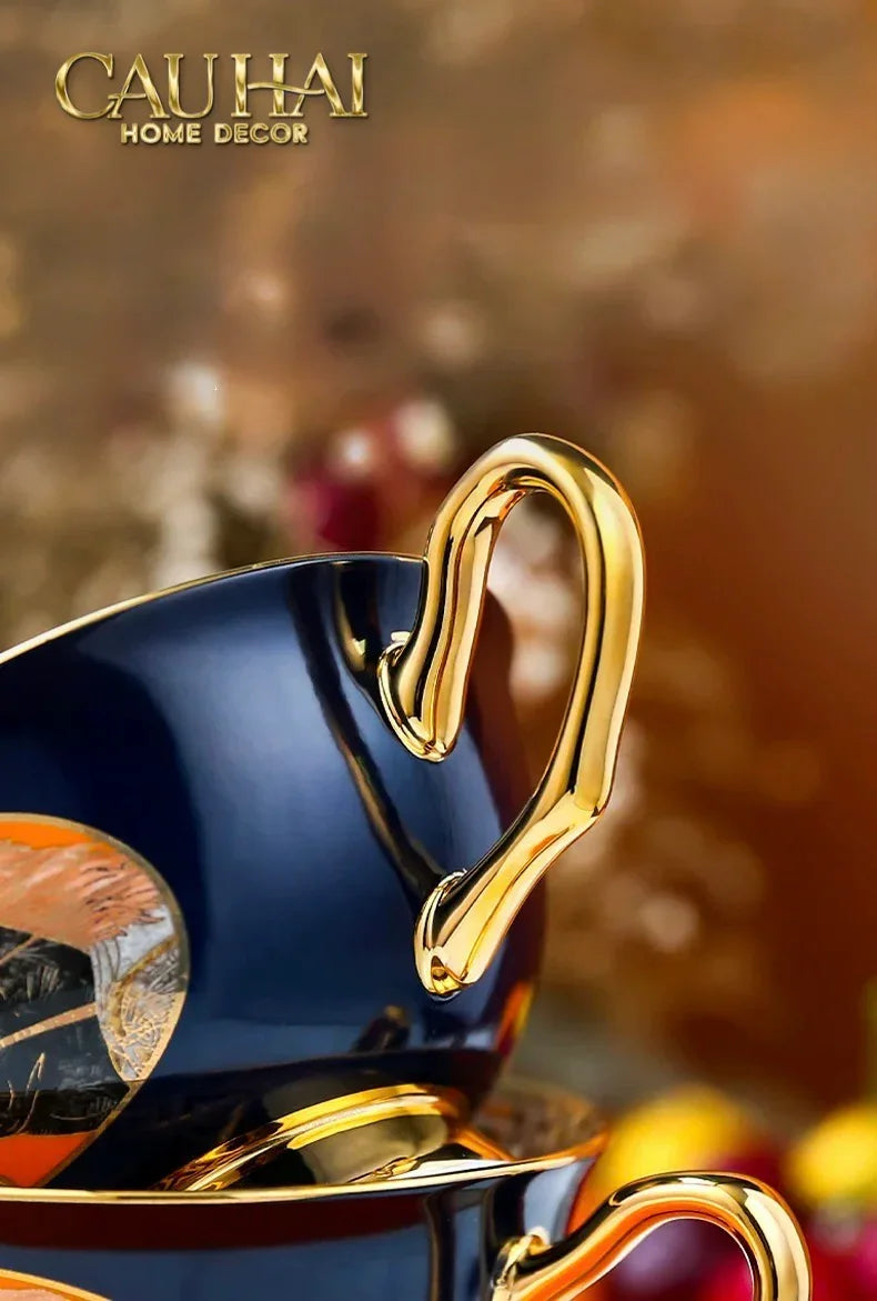 Maison Couture - Set Bình Trà Regal Legendary Impérial Noble Équestre Tea Set 15pcs-BỘ BÌNH TRÀ-CẬU HAI HOME DECOR