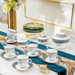 Maison Couture - Set Bình Trà Royal Dynasty 21 Pcs Ss25-CẬU HAI HOME DECOR