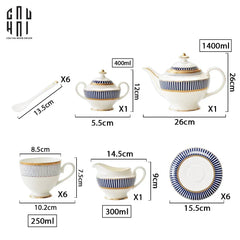 Maison Couture - Set Bình Trà Royal Dynasty 21 Pcs Ss25-CẬU HAI HOME DECOR