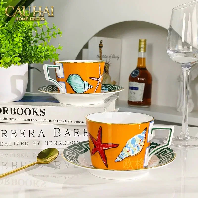 Maison Couture - Set Bình Trà. Ginori Labirito Verde Héritage Tea Set 5 Pcs Giftbox-CẬU HAI HOME DECOR