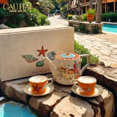 Maison Couture - Set Bình Trà. Ginori Labirito Verde Héritage Tea Set 5 Pcs Giftbox-CẬU HAI HOME DECOR