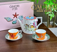 Maison Couture - Set Bình Trà. Ginori Labirito Verde Héritage Tea Set 5 Pcs Giftbox-CẬU HAI HOME DECOR