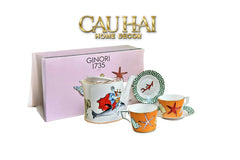 Maison Couture - Set Bình Trà. Ginori Labirito Verde Héritage Tea Set 5 Pcs Giftbox-CẬU HAI HOME DECOR