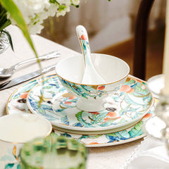 Maison Couture - Set Chén Dĩa 1 Người- Imperial Jardin 4Pcs-CẬU HAI HOME DECOR