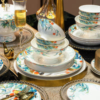 Maison Couture - Set Chén Dĩa 1 Người- Imperial Jardin 4Pcs-CẬU HAI HOME DECOR