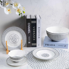 Maison Couture - Set Chén Dĩa 1 Người - Le Gris D'Héritage Mosaique H Class 6Pcs-CẬU HAI HOME DECOR