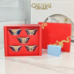 Maison Couture - Set Chén Dĩa Bàn Ăn Long Phụng Eternal Ascendant Tableware Collection-CẬU HAI HOME DECOR