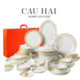 Maison Couture - Set Chén Dĩa La Saturne D'Or 58Pcs - CẬU HAI HOME DECOR