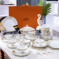 Maison Couture - Set Chén Dĩa L'Éclat Royal 60Pcs-CẬU HAI HOME DECOR