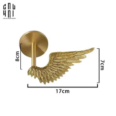 Maison Couture - Set Cột Màn Đồng Brasson Angel Wings Brass Curtain Holdbacks-CẬU HAI HOME DECOR