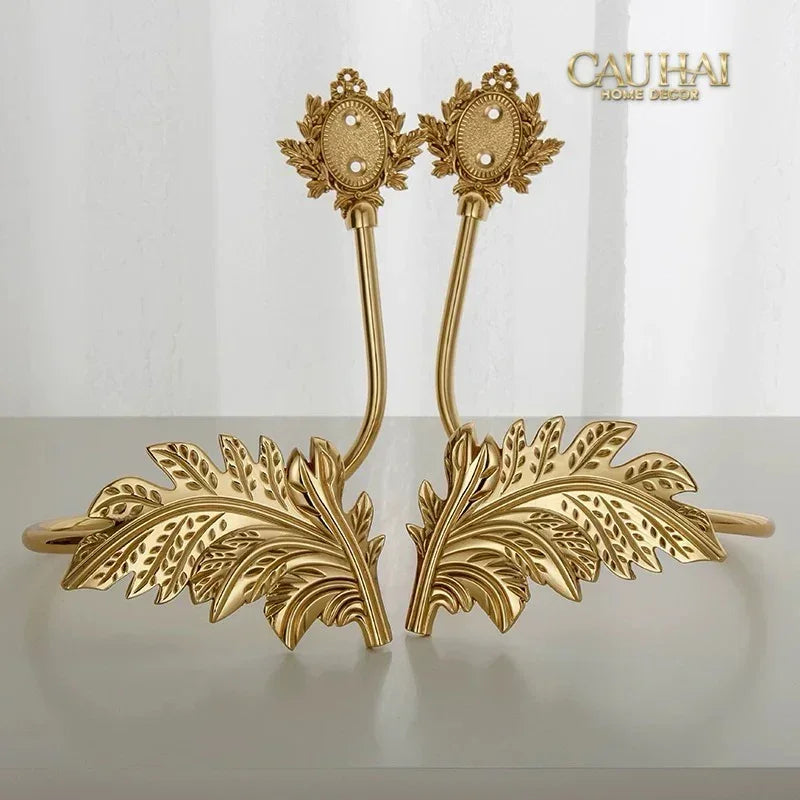 Maison Couture - Set Cột Màn Đồng Brasson Royal Bows Curtain Tieback 2Pcs-CẬU HAI HOME DECOR