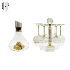 Maison Couture - Set Decanter Pha Lê Hilton Premium 660Ml-CẬU HAI HOME DECOR