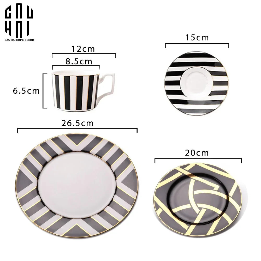 Maison Couture - Set Đĩa Âu 4 pcs - Harley Allure Banquet Set-CẬU HAI HOME DECOR