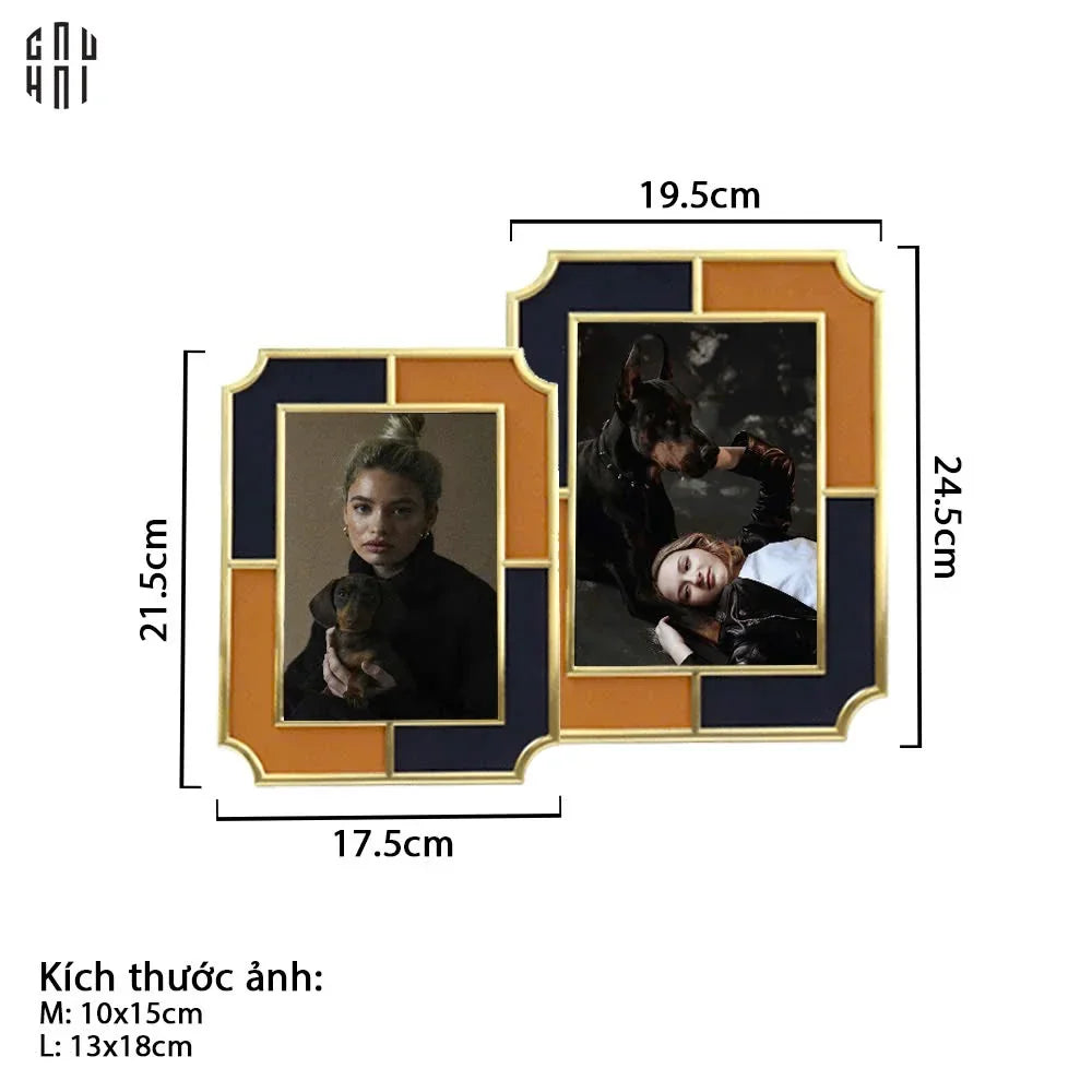 Maison Couture - Set Khung Ảnh Da Leather Atélier Allure Iconique - CẬU HAI HOME DECOR