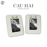 Maison Couture - Set Khung Ảnh Da Leather Crème Chaîne D’Ancre - CẬU HAI HOME DECOR