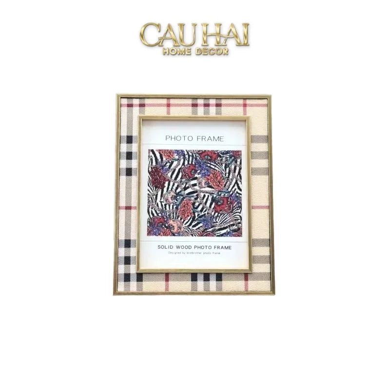 Maison Couture - Set Khung Ảnh Vintage Check Heritage-CẬU HAI HOME DECOR