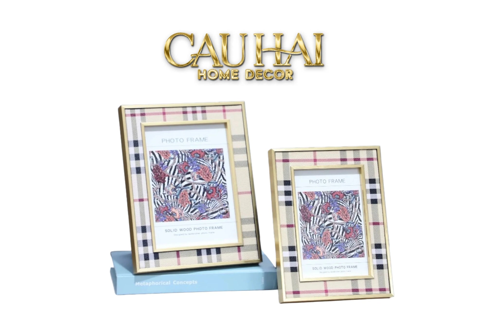 Maison Couture - Set Khung Ảnh Vintage Check Heritage-CẬU HAI HOME DECOR