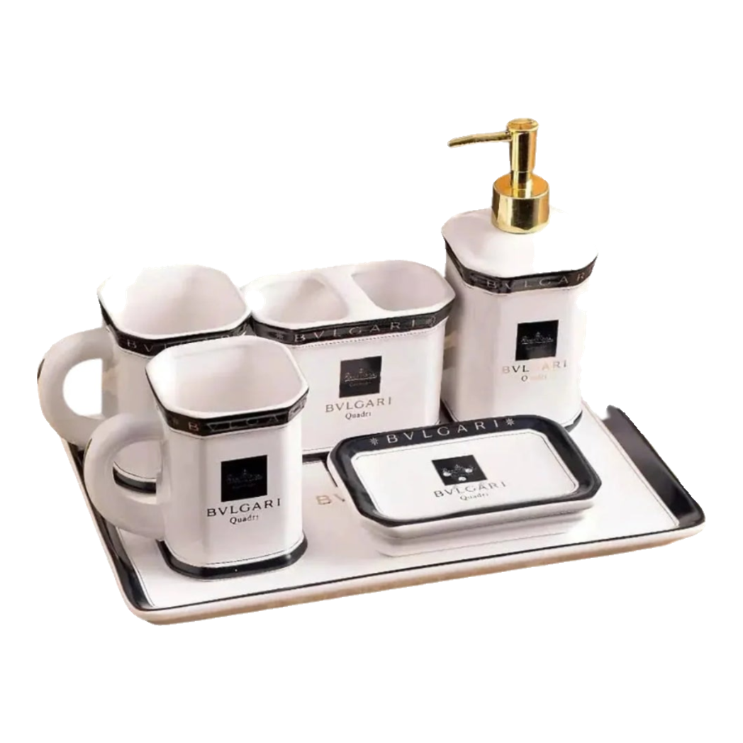 Maison Couture - Set Nhà Tắm BVL Class Belle Vie Luxe Prestige Bathroom Vanity 6pcs