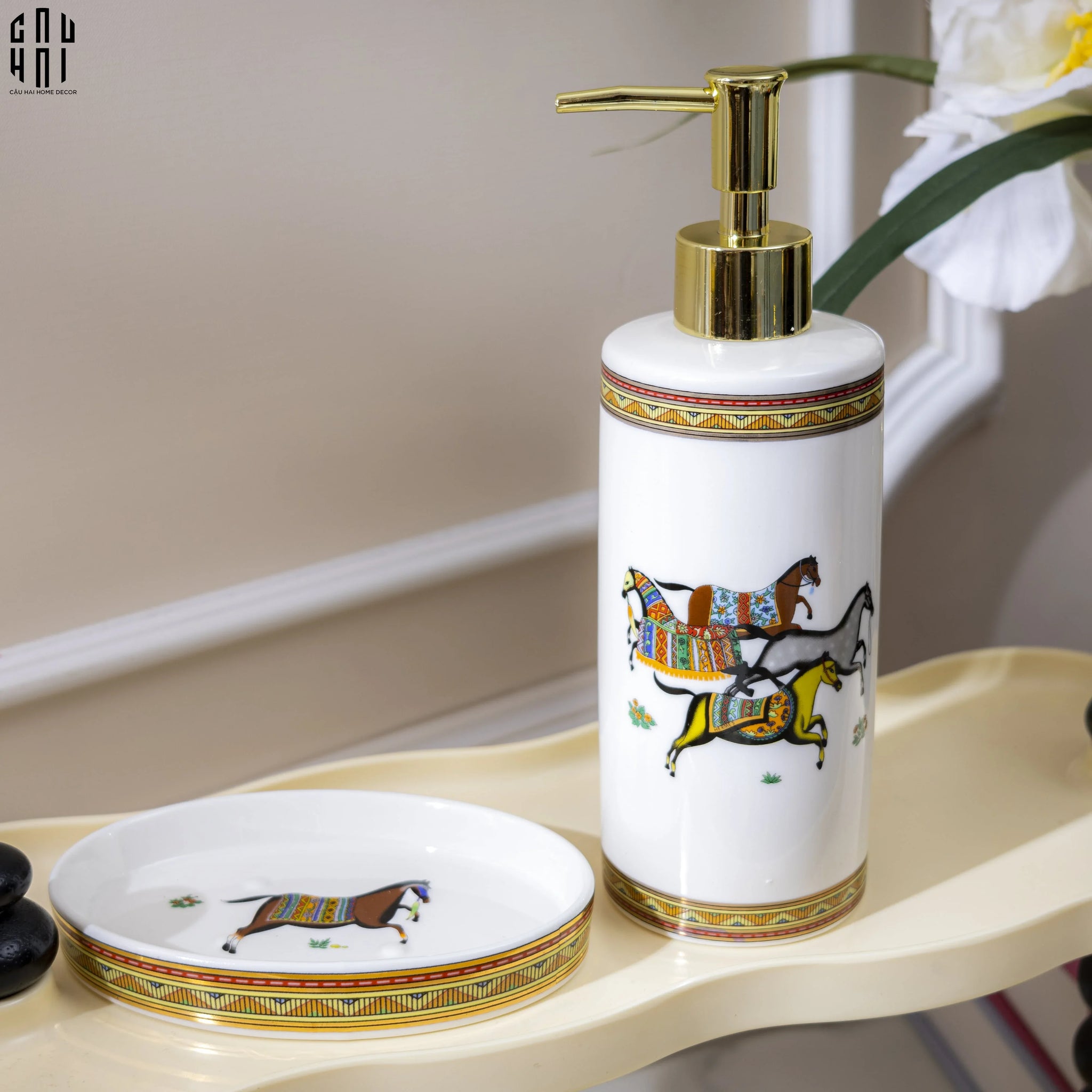 Maison Couture - Set Nhà Tắm Chariot Premium 5Pcs Bathroom Vanity - CẬU HAI HOME DECOR