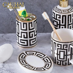 Maison Couture - Set Nhà Tắm GVC Class Symmetry Code · Intellectual Chic Bathroom Vanity 5Pcs-CẬU HAI HOME DECOR