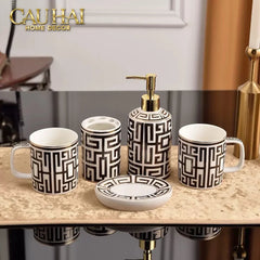 Maison Couture - Set Nhà Tắm GVC Class Symmetry Code · Intellectual Chic Bathroom Vanity 5Pcs-CẬU HAI HOME DECOR