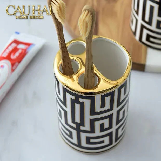 Maison Couture - Set Nhà Tắm GVC Class Symmetry Code · Intellectual Chic Bathroom Vanity 5Pcs-Set nhà tắm bathroom vanities-Đối tác tại Trung Quốc theo từng đơn đặt hàng-CẬU HAI HOME DECOR