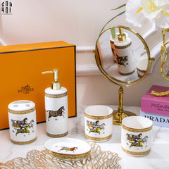Maison Couture - Set Nhà Tắm H Class Oriental Héritage Cheval Premium 5Pcs Bathroom Vanities-Set nhà tắm bathroom vanities-CẬU HAI HOME DECOR