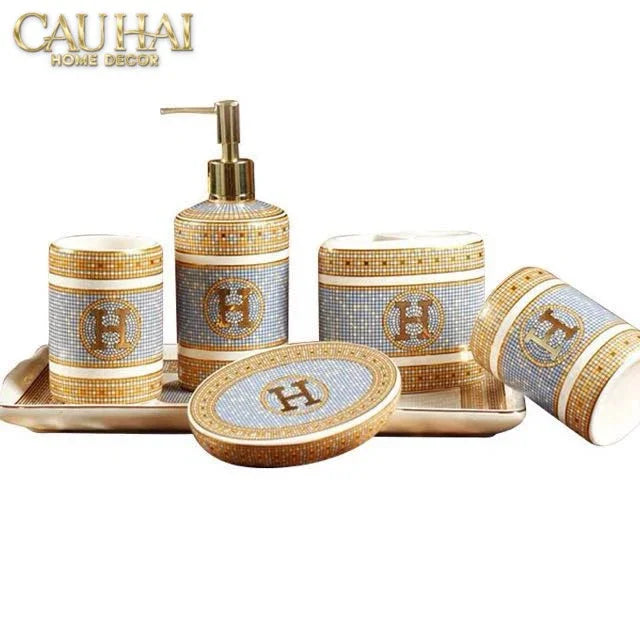 Maison Couture - Set Nhà Tắm H Class Royale Blue Château Bathroom Vanity-CẬU HAI HOME DECOR