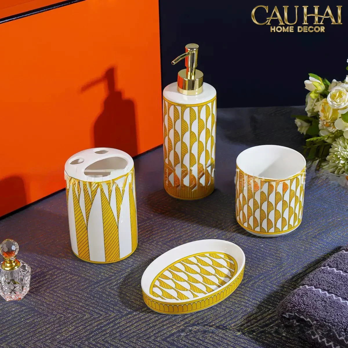 Maison Couture - Set Nhà Tắm H Class Royale Blue Château Bathroom Vanity-CẬU HAI HOME DECOR
