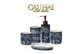 Maison Couture - Set Nhà Tắm VS Graphiite Barocco Haze 5Pcs - CẬU HAI HOME DECOR
