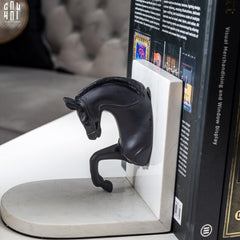Maison Couture - Set Tượng Chặn Sách Troy Marble Stone Bookend 14x15-CẬU HAI HOME DECOR