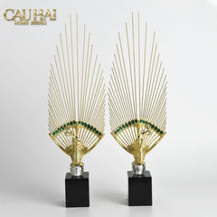 maison-couture-set-tuong-khong-tuoc-eventail-de-lempereur-plumage-de-paon-h66-tuong-trang-tri-cau-hai-home-decor-5 - CẬU HAI HOME DECOR