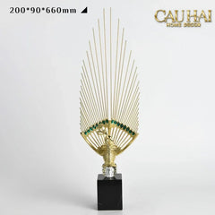 maison-couture-set-tuong-khong-tuoc-eventail-de-lempereur-plumage-de-paon-h66-tuong-trang-tri-cau-hai-home-decor-8 - CẬU HAI HOME DECOR