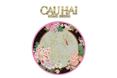 Maison Couture - Thảm Tròn PolyFiber D160 - Garden Blessing Couronne Florale-CẬU HAI HOME DECOR