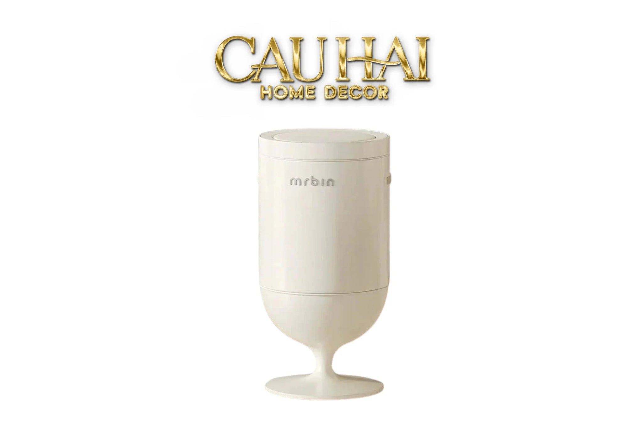 Maison Couture - Thùng Rác Cảm Biến Premium Blanc Coupe de Mr Bin 20L - Auto Lid D32 H61-CẬU HAI HOME DECOR