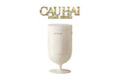 Maison Couture - Thùng Rác Cảm Biến Premium Blanc Coupe de Mr Bin 20L - Auto Lid D32 H61-CẬU HAI HOME DECOR