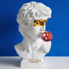 Maison Couture - Tượng Bán Thân David Alta Santoria Masqué Red Bubble H30-CẬU HAI HOME DECOR