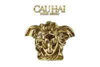 Maison Couture - Tượng Bình Hoa V Class Golden Goddess Medusa Fascination 20x34x22-CẬU HAI HOME DECOR