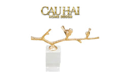 Maison Couture - Tượng Brasson Crystal Four Seasons Bird Ss25-CẬU HAI HOME DECOR